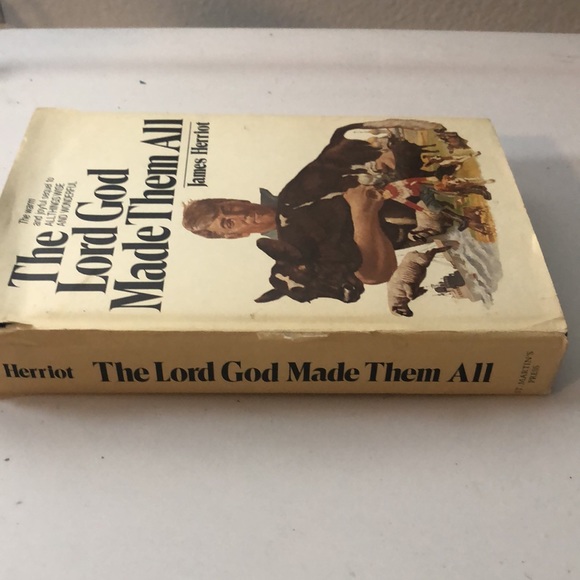 The Lord God Made Them All by James Herriot - 1st Ed. / 1st Print HCDJ, 1981 - Picture 7 of 15